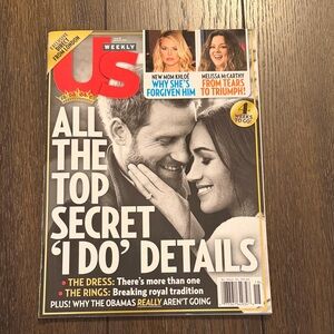 US Weekly Magazine – Royal 'I Do' Cover